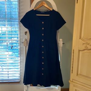 Shein women’s black casual cotton dress